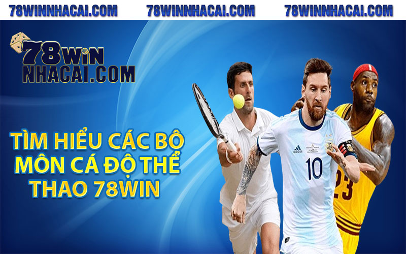 Tìm hiểu các bộ môn cá độ thể thao 78win siêu hấp dẫn